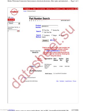 0009185121 datasheet  