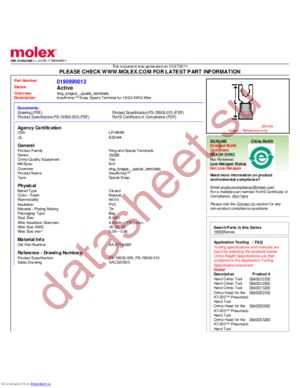 0190990013 datasheet  