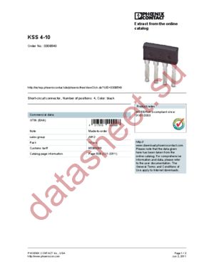 0308540 datasheet  