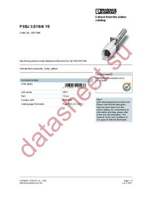 0311346 datasheet  