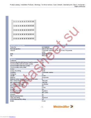 473460001 datasheet  