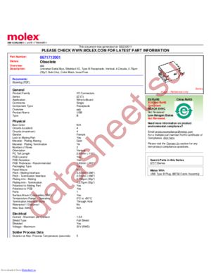 0671712001 datasheet  