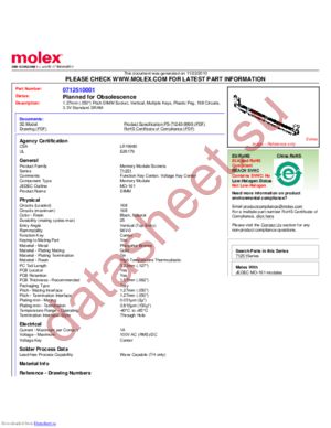 0712510001 datasheet  