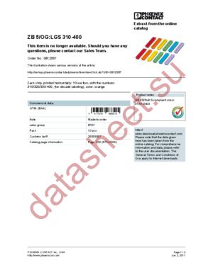 0812997 datasheet  