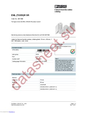 0817086 datasheet  