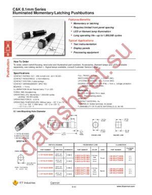 1.15116.0310000 datasheet  