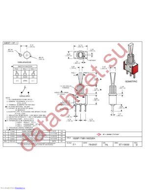 100SP1T6B11M2QEH datasheet  