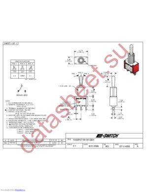 100SP4T1B1M1QEH datasheet  