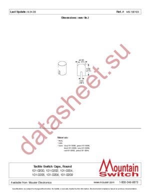 101-0205 datasheet  