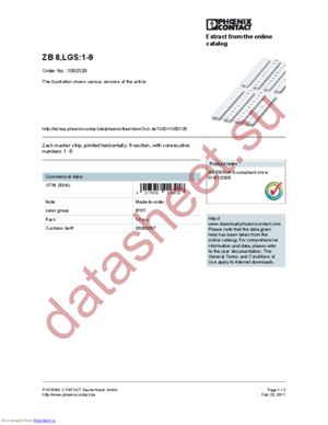 1052125 datasheet  