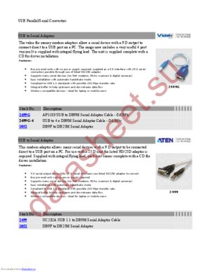 1052 datasheet  