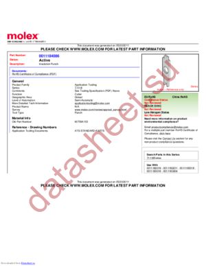 11-18-4086 datasheet  