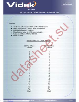 1122 datasheet  