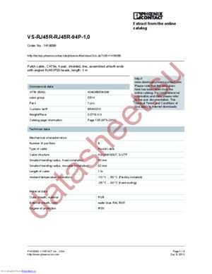 1418099 datasheet  