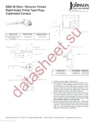 142-5403-101 datasheet  