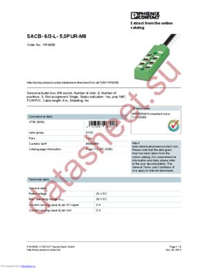 1516043 datasheet  