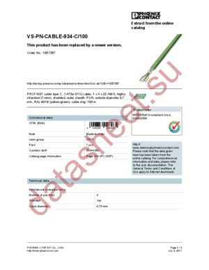 1657397 datasheet  