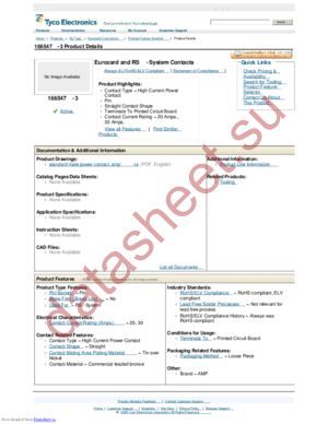 166547-3 datasheet  