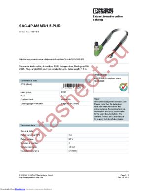 1681813 datasheet  