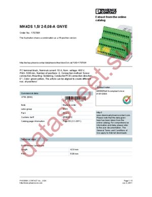 1707001 datasheet  