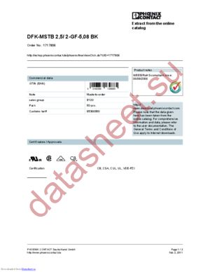 1717806 datasheet  