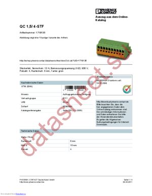 1718135 datasheet  