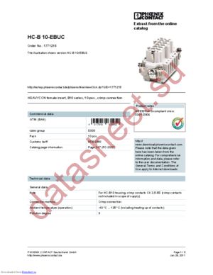 1771477 datasheet  