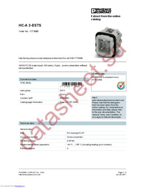 1773080 datasheet  