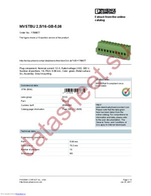 1788677 datasheet  