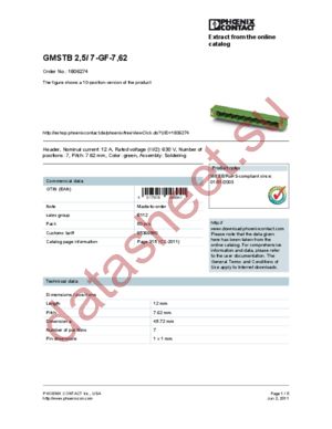 1829206 datasheet  