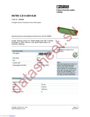 1808528 datasheet  