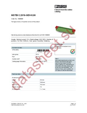 1808609 datasheet  