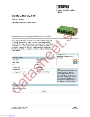 1809501 datasheet  