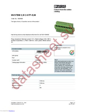 1834903 datasheet  