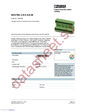 1842128 datasheet  