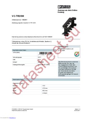 1852901 datasheet  