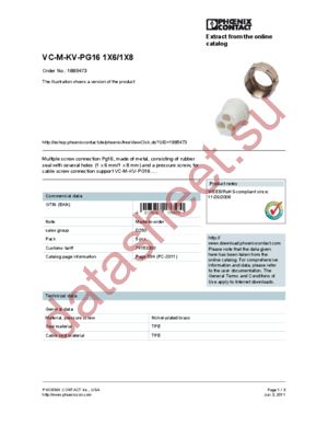 1885473 datasheet  