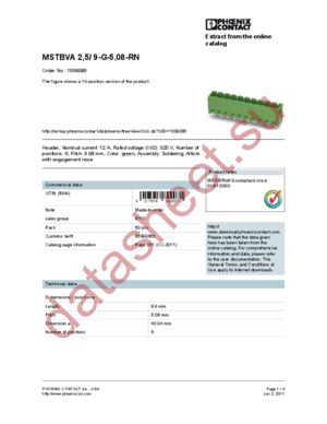 1936157 datasheet  