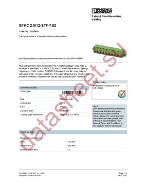 1939840 datasheet  