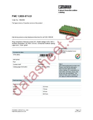 1952432 datasheet  