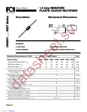 1N4001...4007Series datasheet  