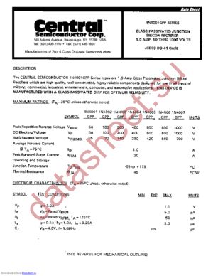 1N4002GPP datasheet  