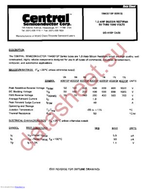 1N4002SP datasheet  