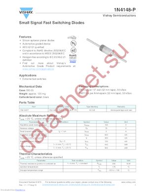 1N4148-P-TAP datasheet  