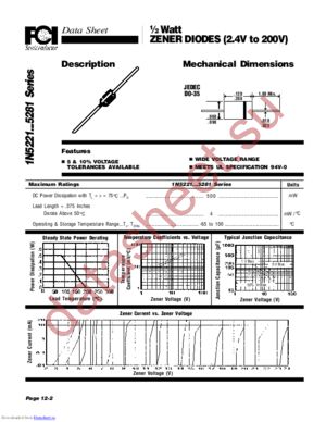 1N5222A datasheet  