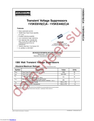 1V5KE220CA_Q datasheet  