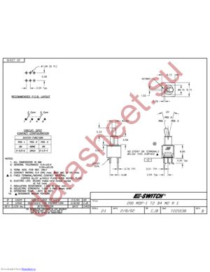 200MDP1T2B4M2RE datasheet  