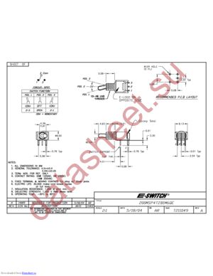 200MSP4T2B1M6QE datasheet  