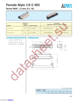 20 8459048 002 050 datasheet  