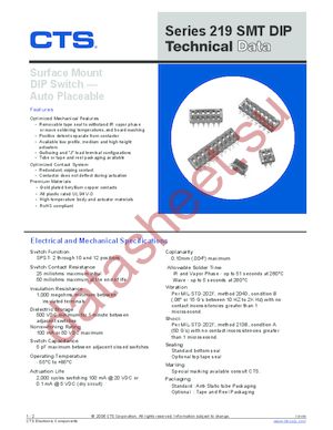 2192LPSTP datasheet  